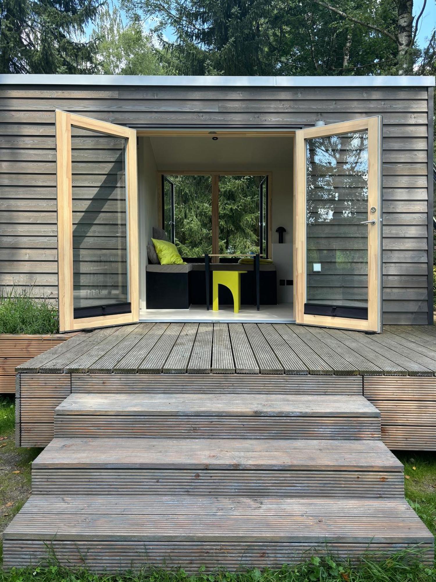 Tiny House Mit Garten In Der Lueneburger Heide Soltau Exterior foto